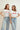 Rollas Womens Bubble Baby Rib Tee in White